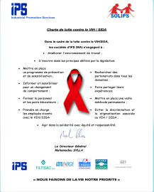 Charte de lutte contre le VIH/SIDA